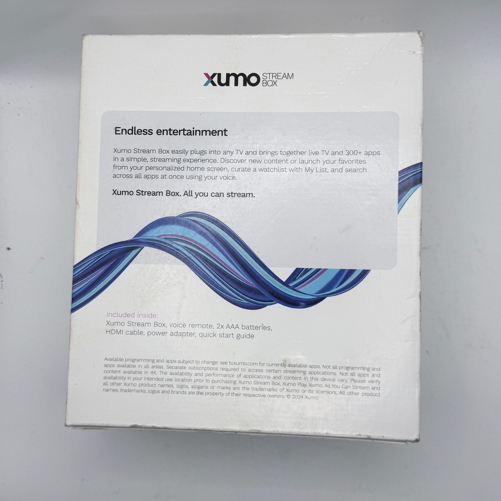 Xumo Stream Box ES1 (A) 4K UHD Streaming Media Player Model ESST11AEI Black - Picture 6 of 12
